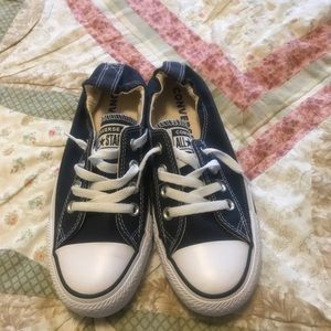 Navy blue converse- size 6.5